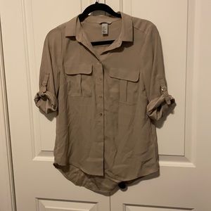 H&M button up